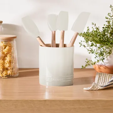 Signature stoneware cutlery and utensil jar 1.1 L - Meringue - Le Creuset