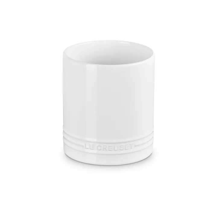 Signature stoneware cutlery and utensil jar 1.1 L - White - Le Creuset
