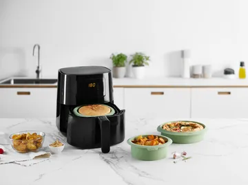 Lékué airfryer mold green - 20 cm - Lékué