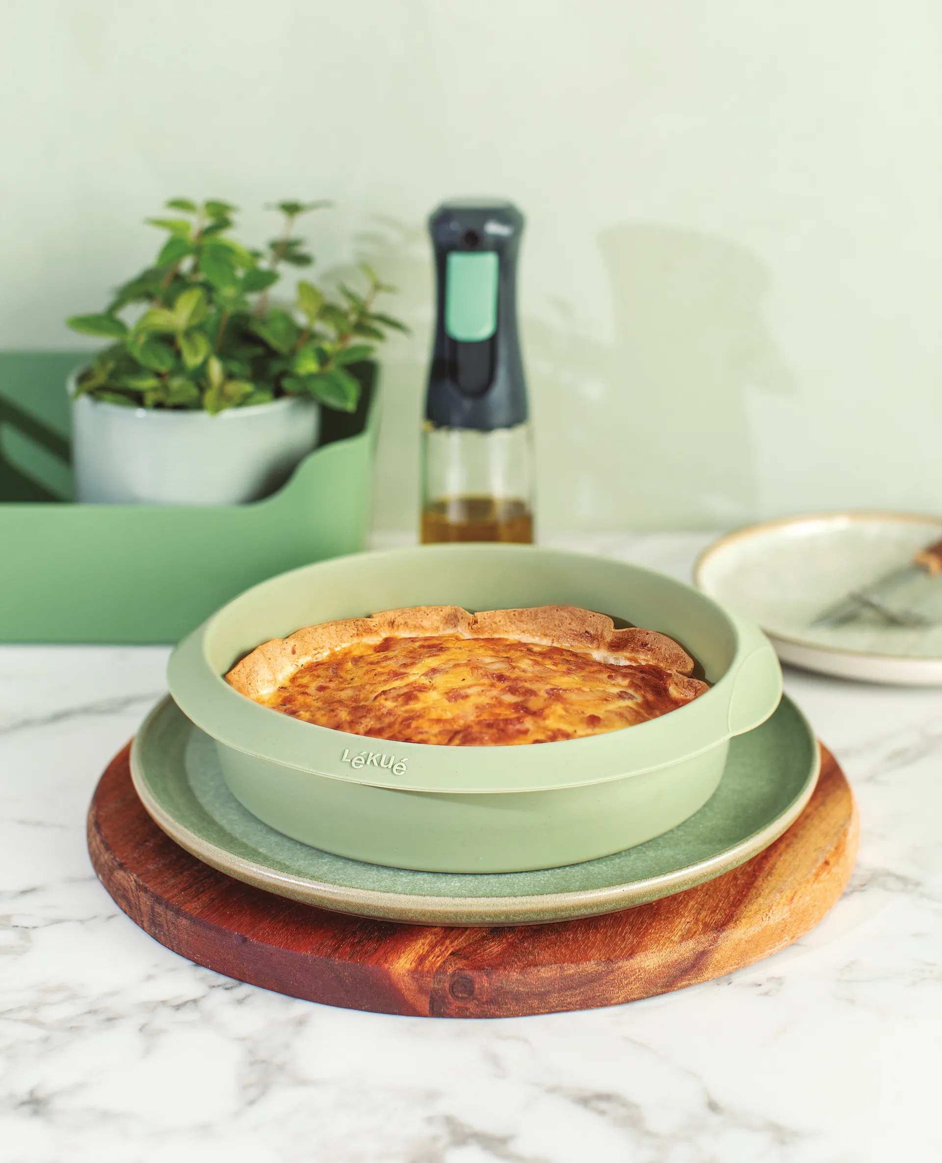 Lékué airfryer mold green, 20 cm Lékué