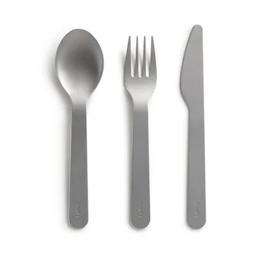 Lékué Basics To Go cutlery set 3 pieces - Stainless steel - Lékué