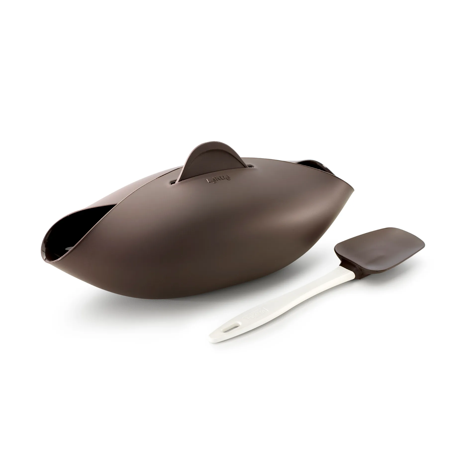 Lékué bread baking kit 2 pieces, Brown Lékué