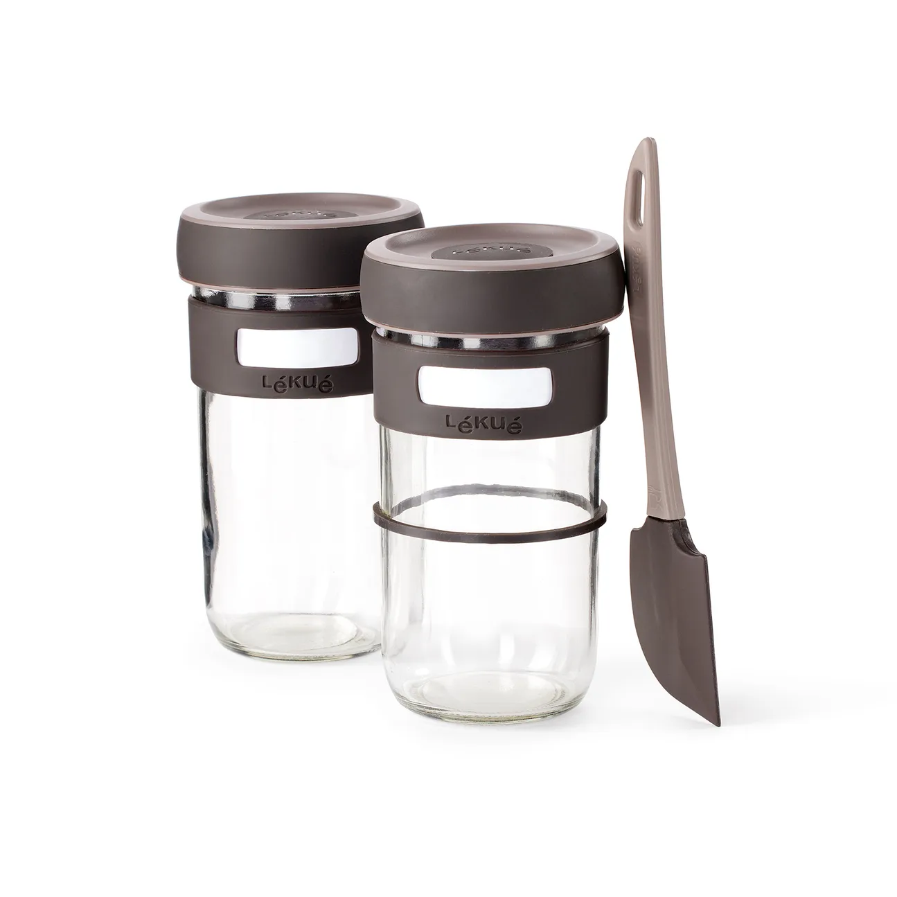 Lékué sourdough starter kit 3 pieces, Brown Lékué