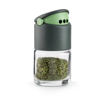 Lékué spice container with dosing lid - Grey - Lékué