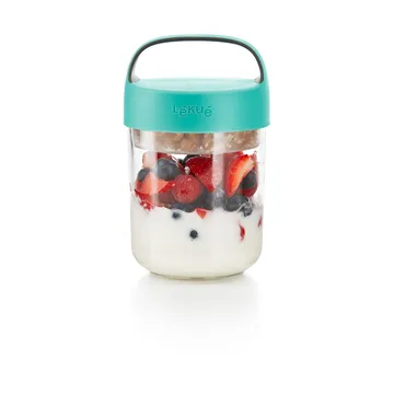 Lékué To Go container 0.4 L - Turquoise - Lékué