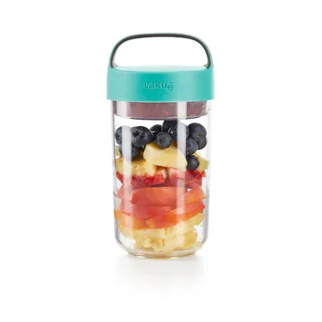 Lékué To Go jar 0.6 L - Turquoise - Lékué