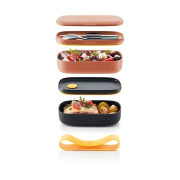 Lékué To Go lunch box 1 L - Coral - Lékué