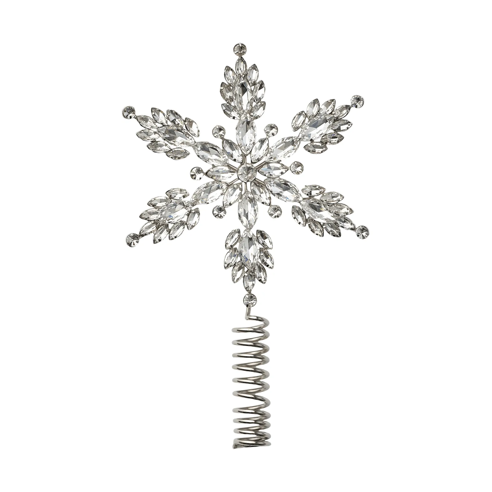 Ada tree topper, Silver-coloured, 18x2x26 cm Lene Bjerre