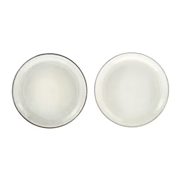 Amera plate white sands - Ø20.5 cm - Lene Bjerre