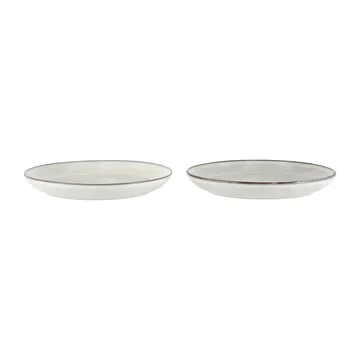 Amera plate white sands - Ø20.5 cm - Lene Bjerre