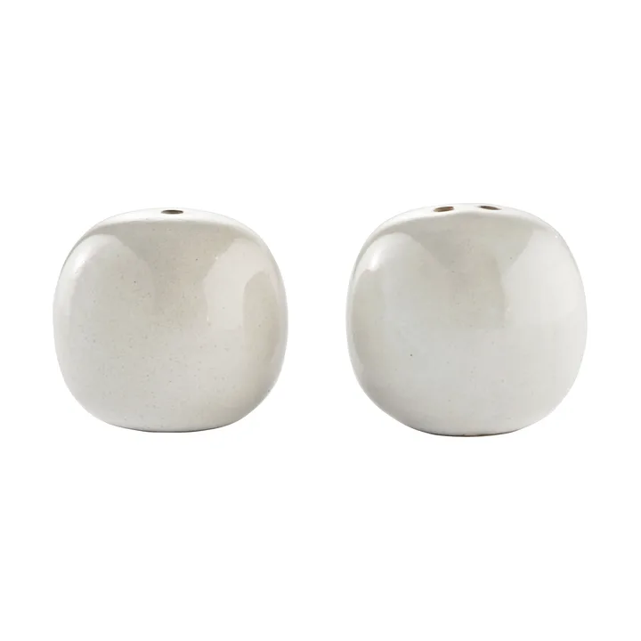 Amera salt- & pepper shakers - White sands - Lene Bjerre
