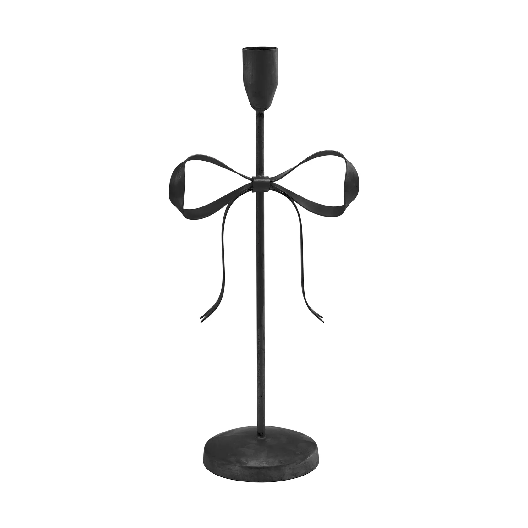 Bovinne candleholder, Grey, 9x15x32.5 cm Lene Bjerre