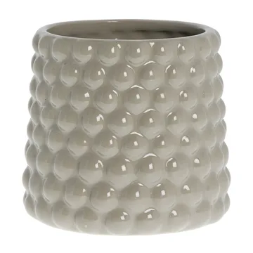 Dotsie flower pot Ø14 cm - Grey - Lene Bjerre