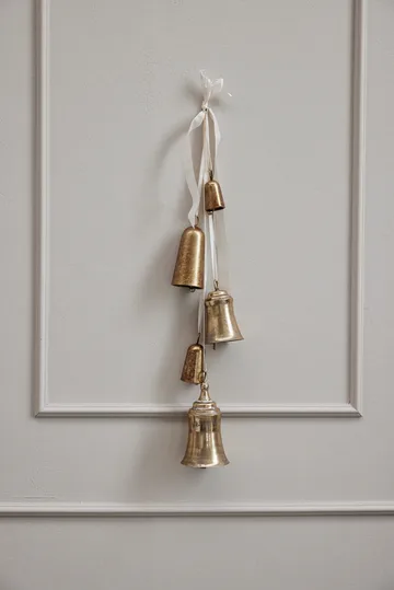 Missia bell 18 cm - Light gold - Lene Bjerre