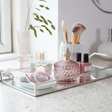 Miya storage jar with lid Ø8.5 cm - Misty rose - Lene Bjerre