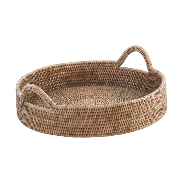 Norah basket Ø47,5 cm - Nature - Lene Bjerre