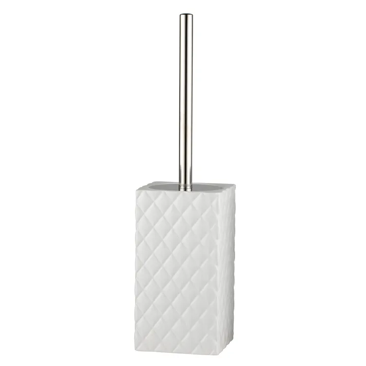Portia toilet brush - Vit-silver - Lene Bjerre