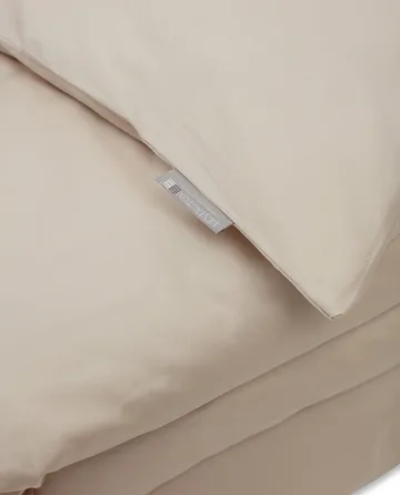 Hotel Cotton Sateen duvet cover 150x210 cm - Light sand - Lexington