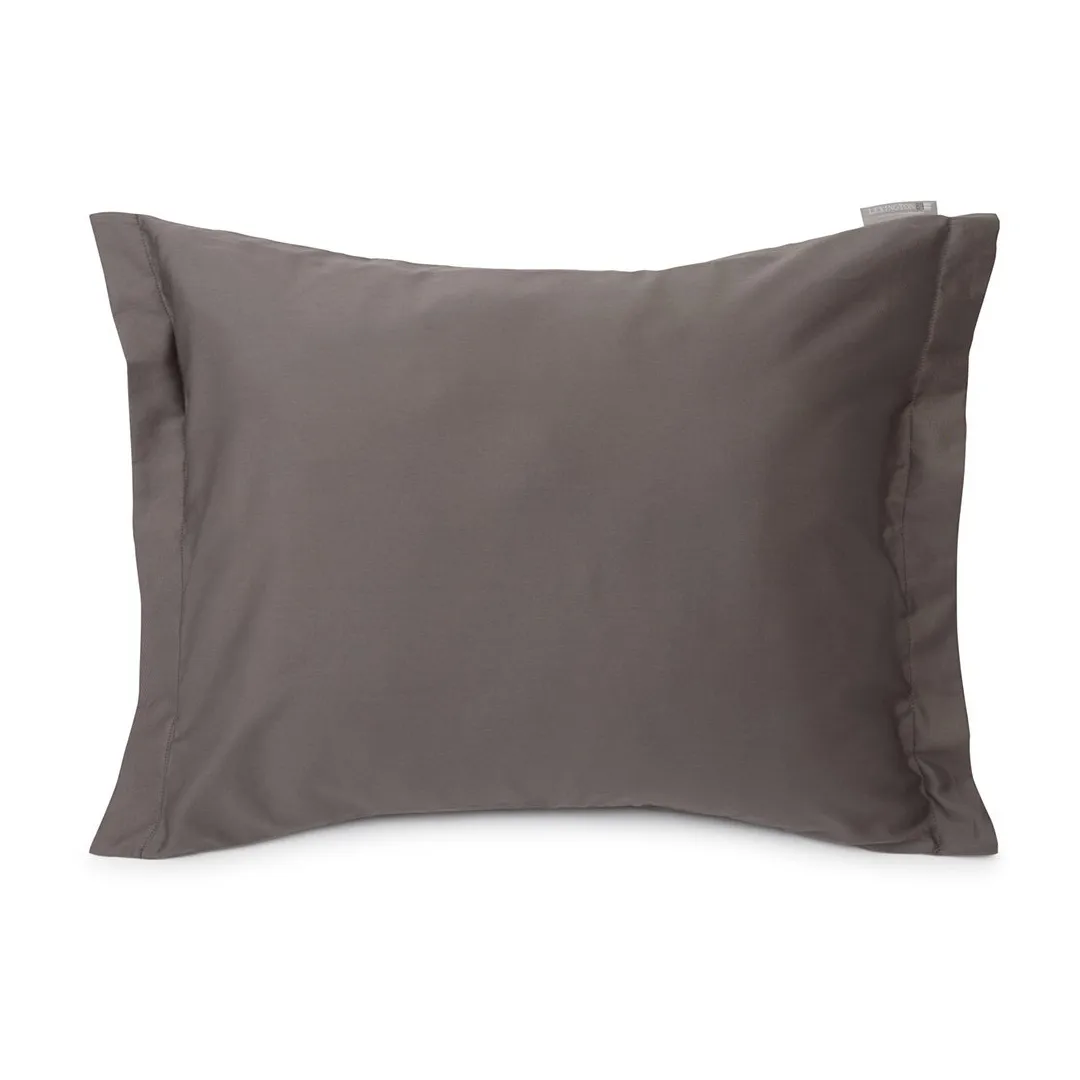 Hotel Cotton Sateen pillowcase 50x60 cm, Charcoal grey Lexington