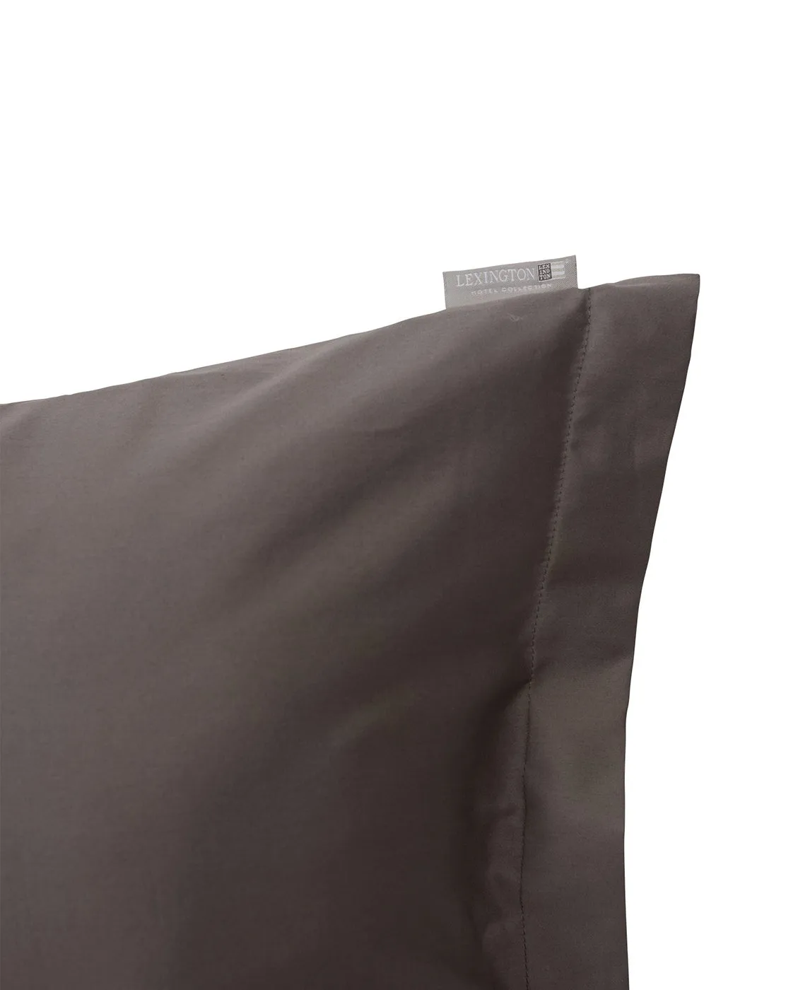Hotel Cotton Sateen pillowcase 50x90 cm, Charcoal grey Lexington