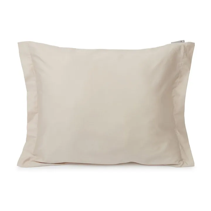 Hotel Cotton Sateen pillowcase 50x90 cm - Light sand - Lexington