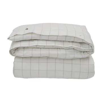 Hotel Light Flannel duvet cover 150x210 cm - White-light beige - Lexington
