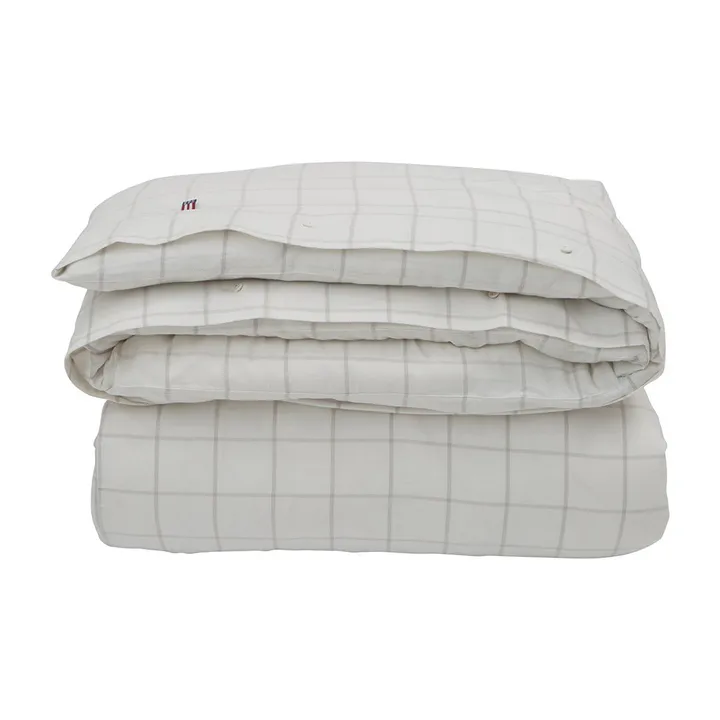 Hotel Light Flannel duvet cover 150x210 cm - White-light beige - Lexington