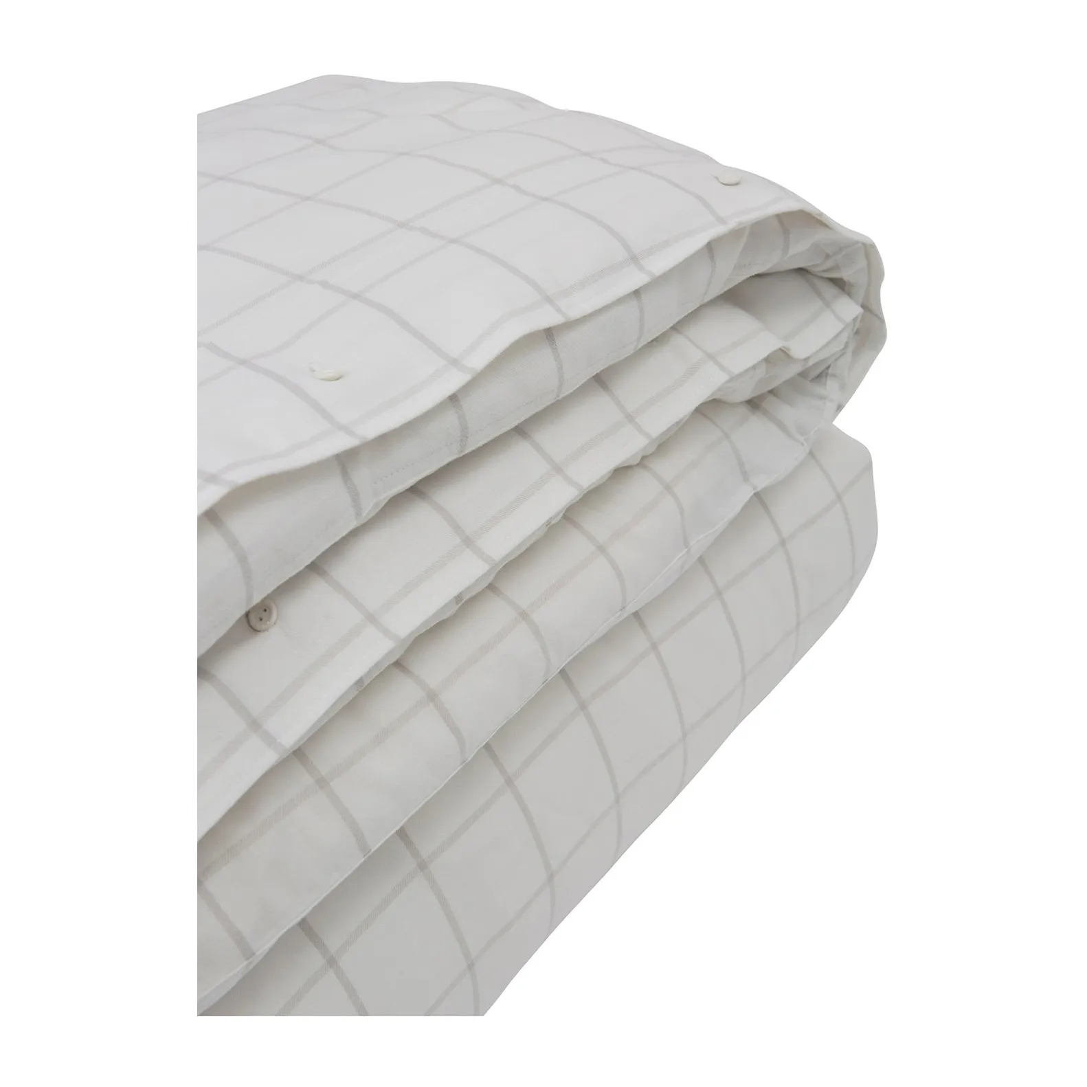 Hotel Light Flannel duvet cover 220x220 cm, White-light beige Lexington