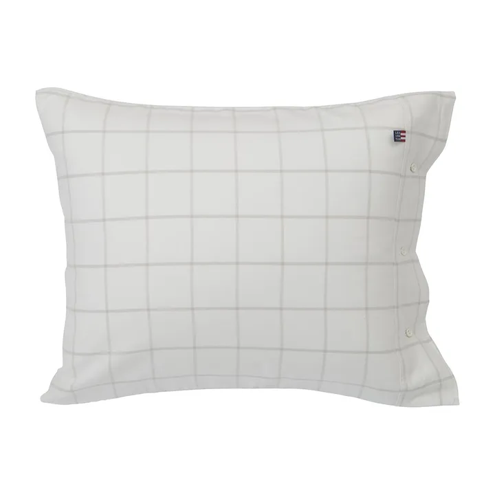 Hotel Light Flannel pillowcase 50x60 cm - White-light beige - Lexington