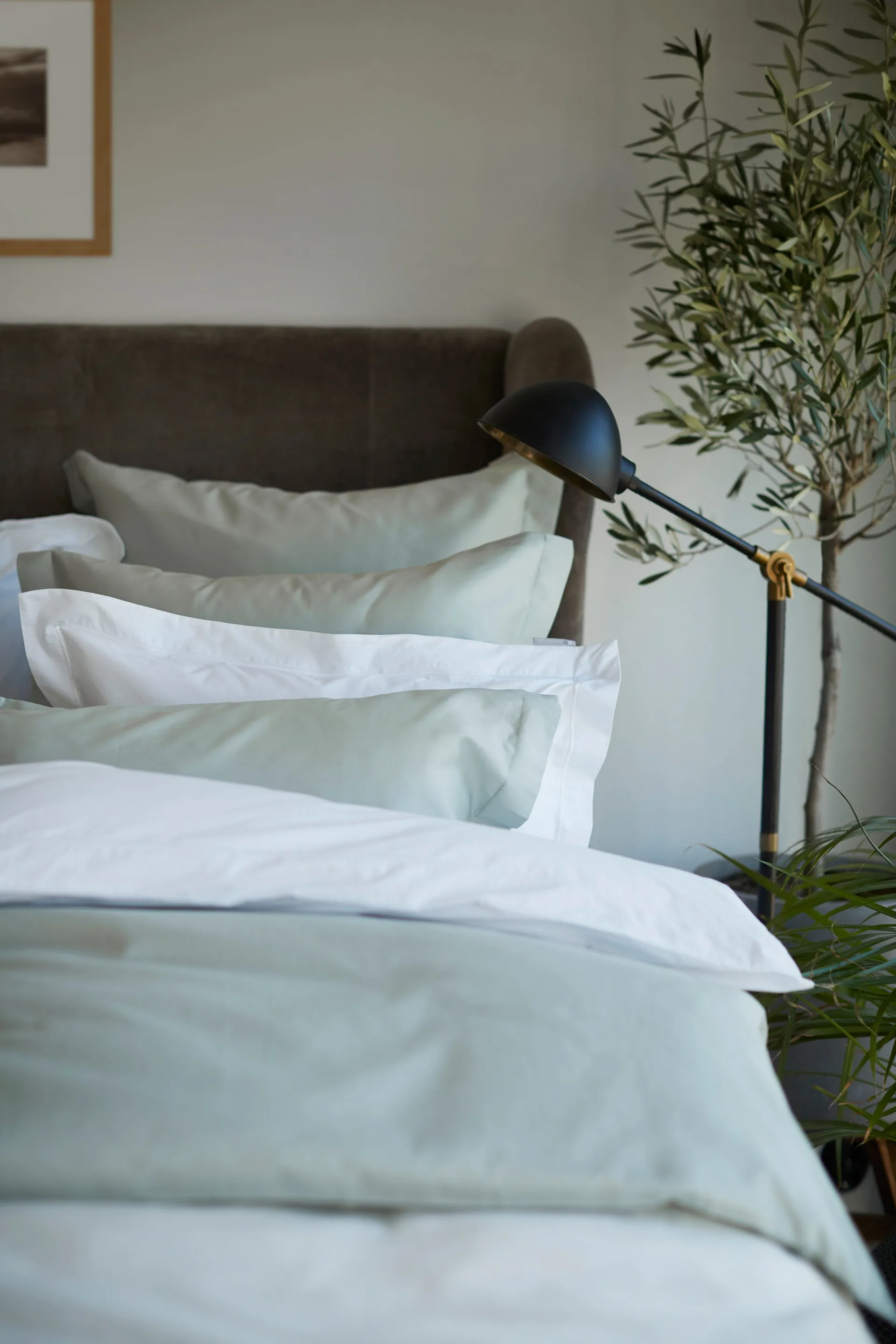 Hotel Percale pillowcase 50x90 cm, White Lexington