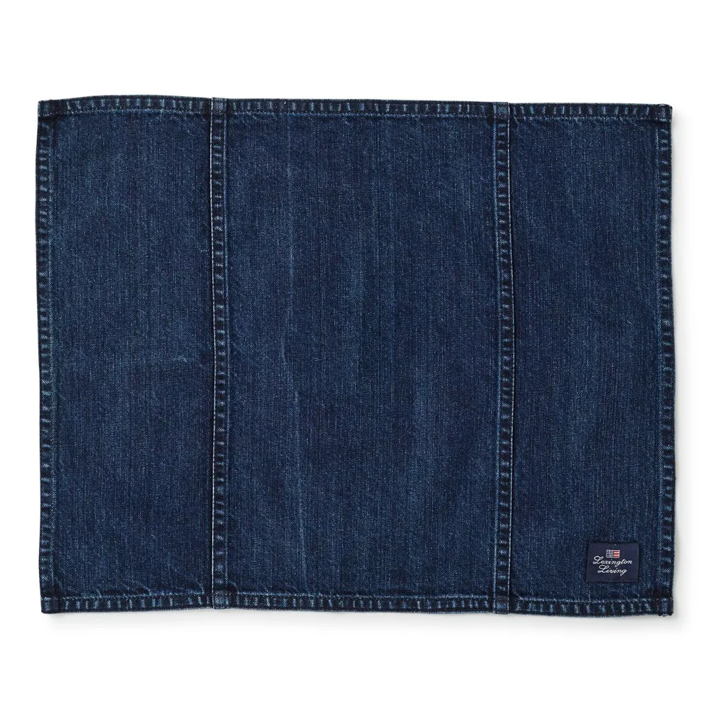 Icons Denim placemat 40x50 cm, denim blue Lexington