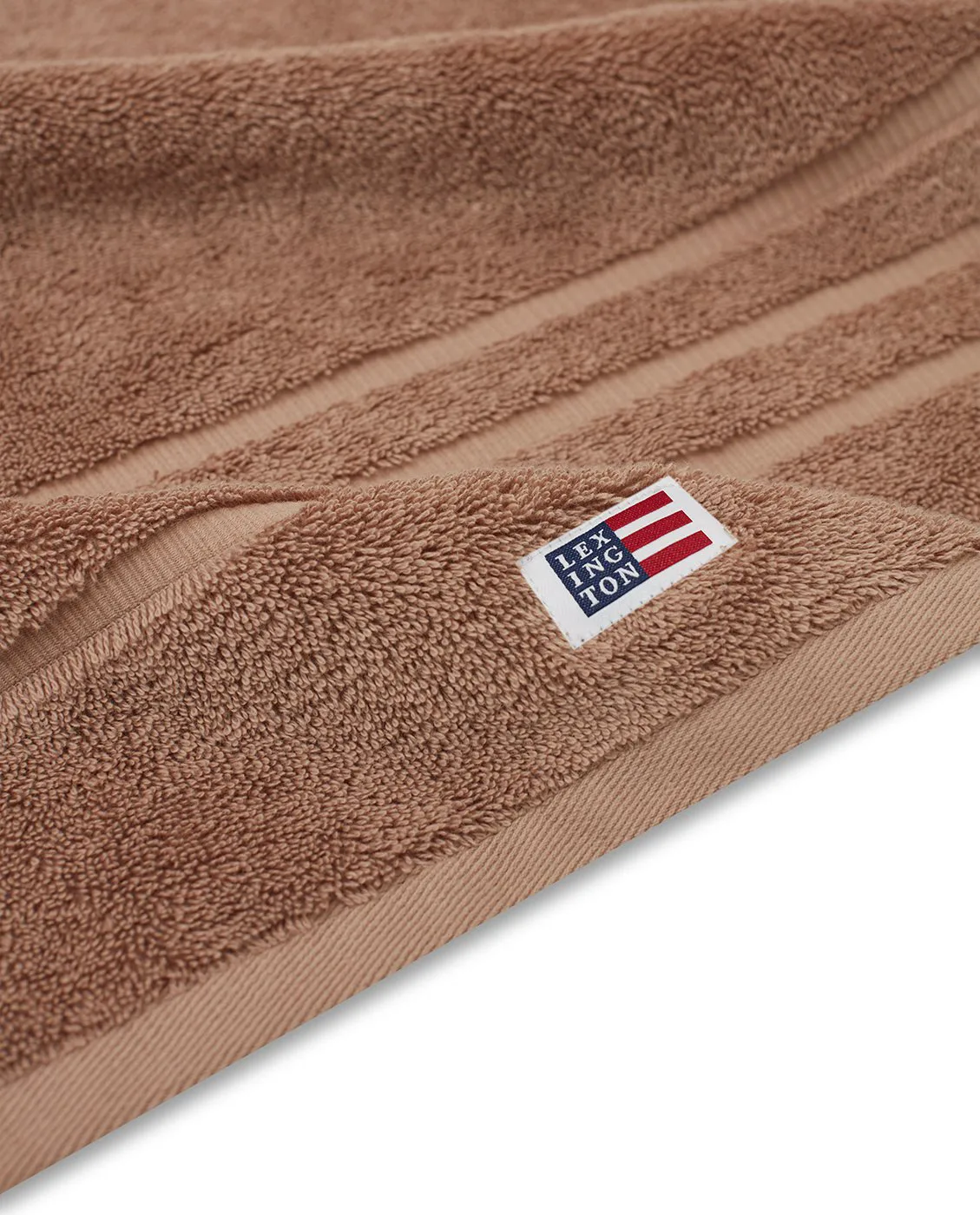 Icons Original bath towel 100x150 cm, Taupe brown Lexington