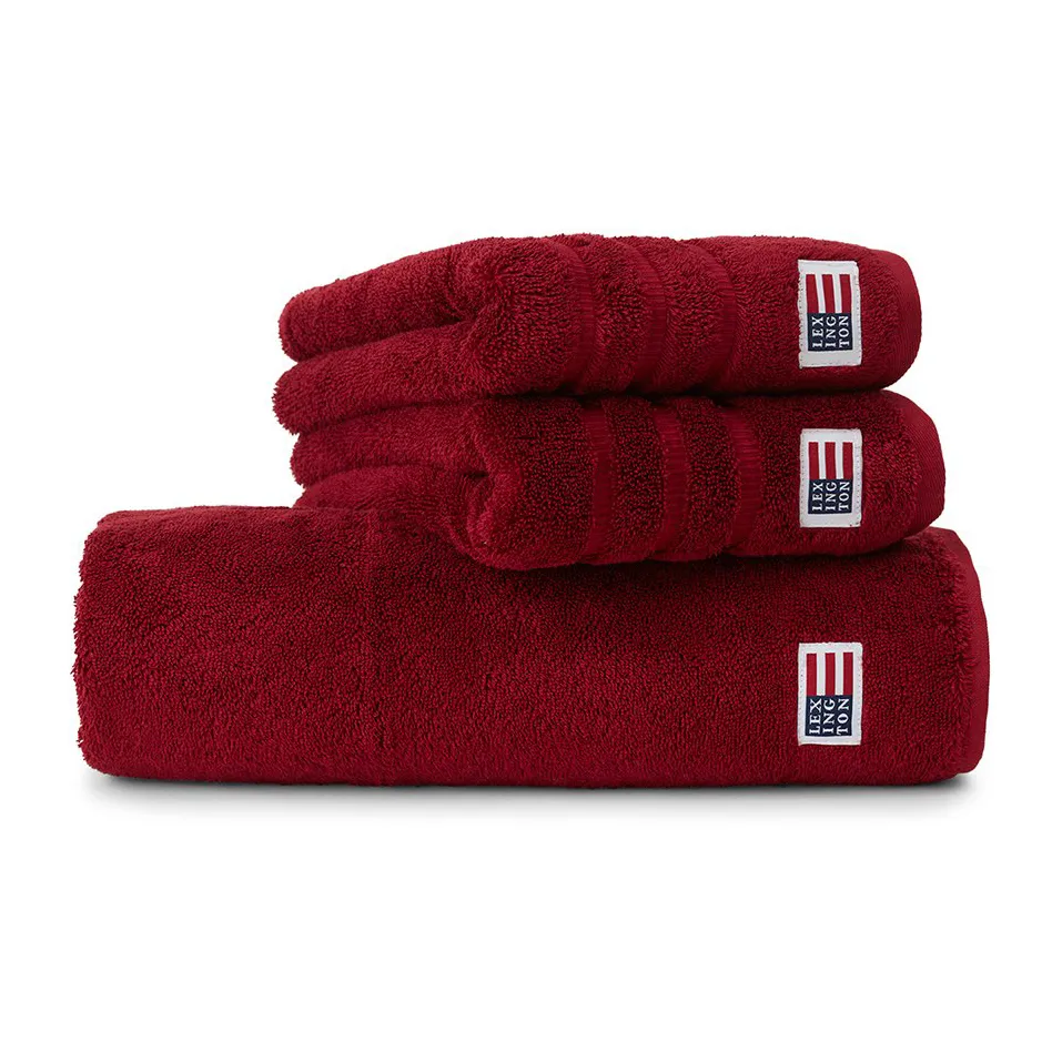 Icons Original bath towel 70x130 cm, Wine Lexington