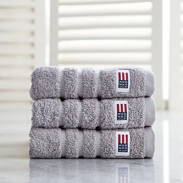 Icons Original towel 30x30 cm, dark grey Lexington