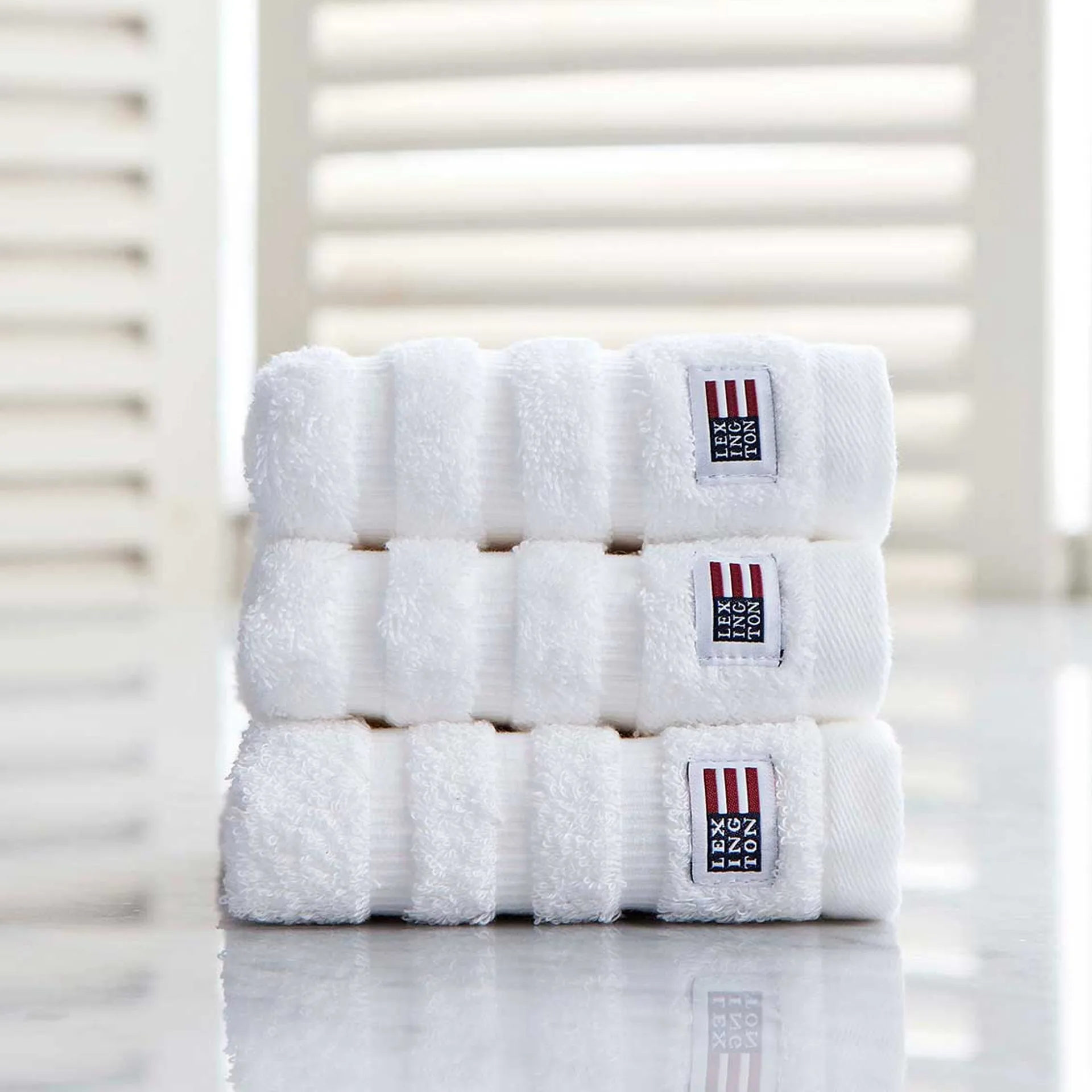 Icons Original towel 30x30 cm, white Lexington