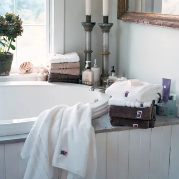 Icons Original towel 30x30 cm - white - Lexington