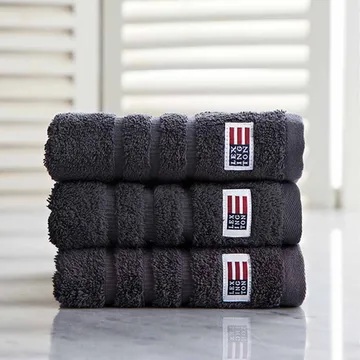 Icons Original towel 30x50 cm - charcoal - Lexington