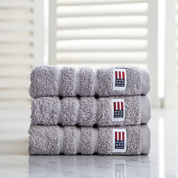 Icons Original towel 30x50 cm, dark grey Lexington