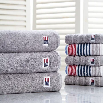 Icons Original towel 30x50 cm - dark grey - Lexington