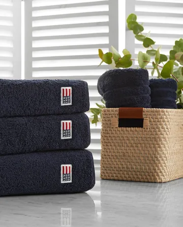 Icons Original towel 30x50 cm - Dress blue - Lexington