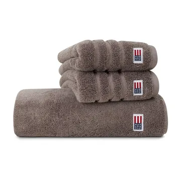Icons Original towel 30x50 cm - Shadow gray - Lexington
