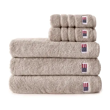 Icons Original towel 30x50 cm - tan - Lexington