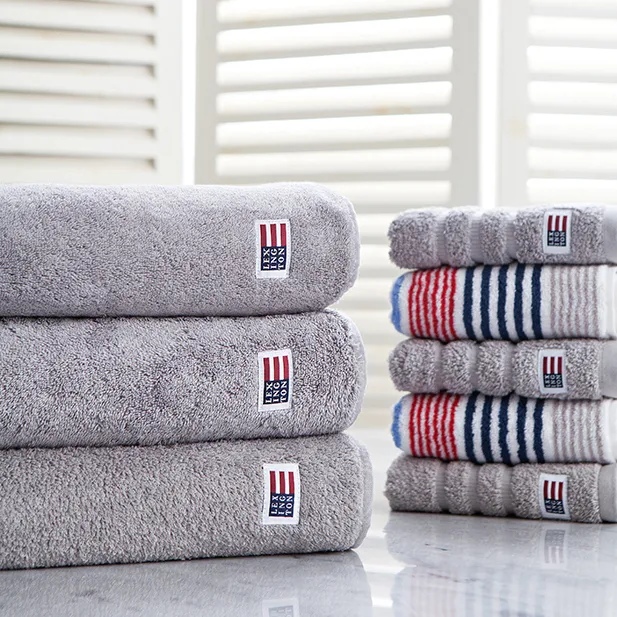 Icons Original towel 50x100 cm, dark grey Lexington