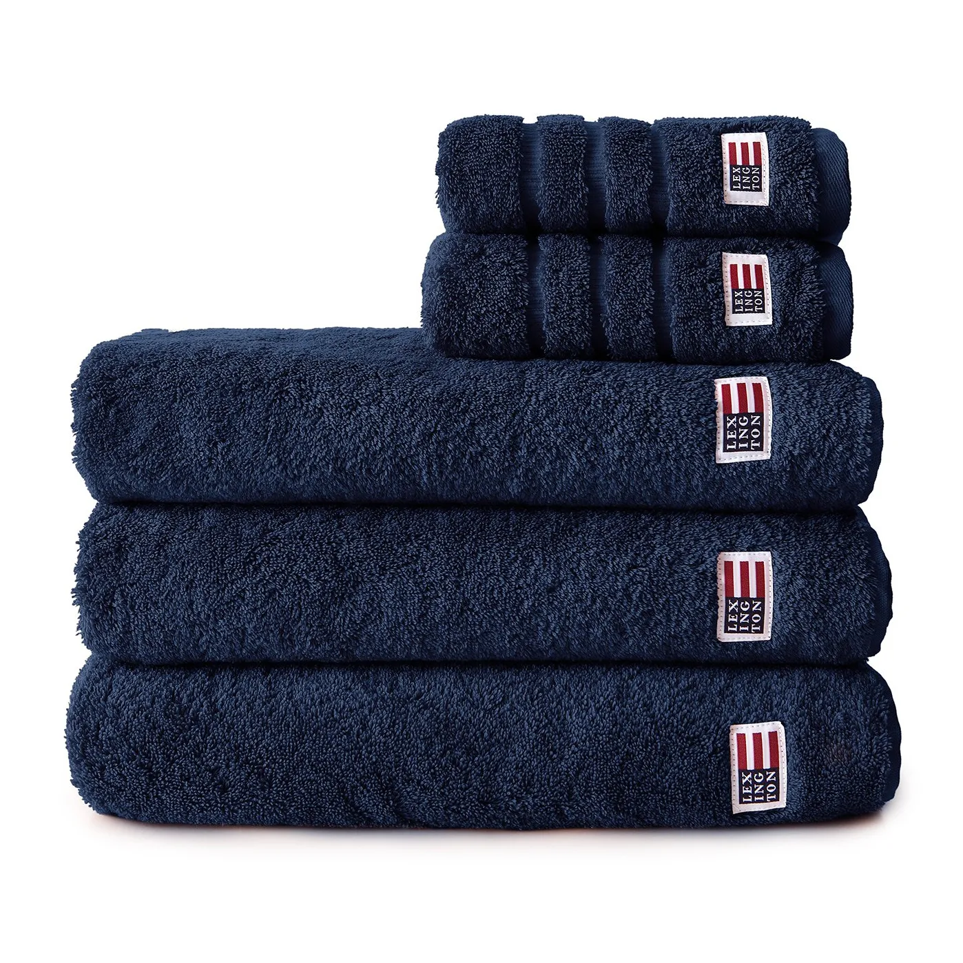 Icons Original towel 50x100 cm, navy Lexington