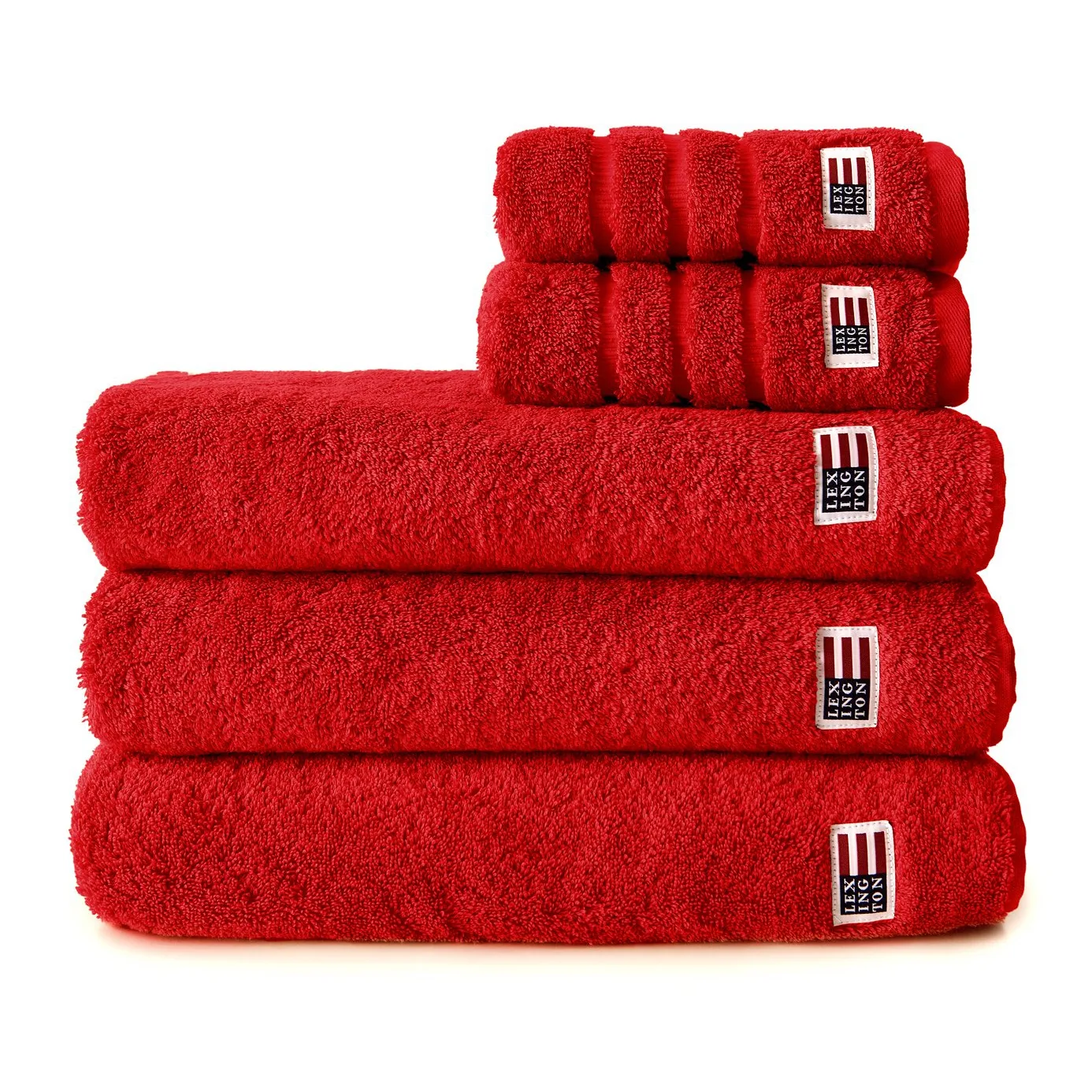 Icons Original towel 50x100 cm, red Lexington