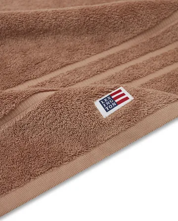 Icons Original towel 50x70 cm - Taupe brown - Lexington
