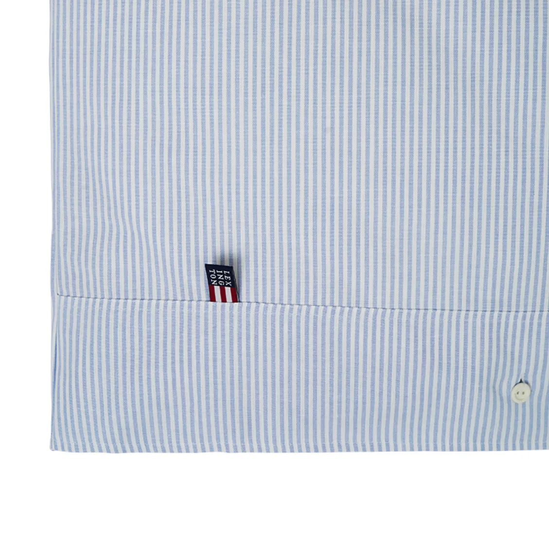 Icons Pin Point duvet cover 220x220 cm, blue-white Lexington