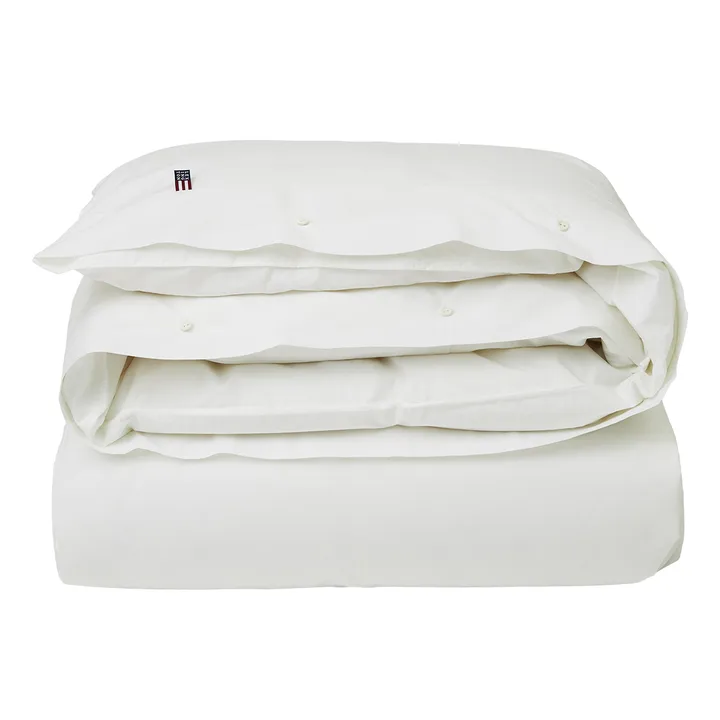Icons Pin Point duvet cover 220x220 cm - white - Lexington
