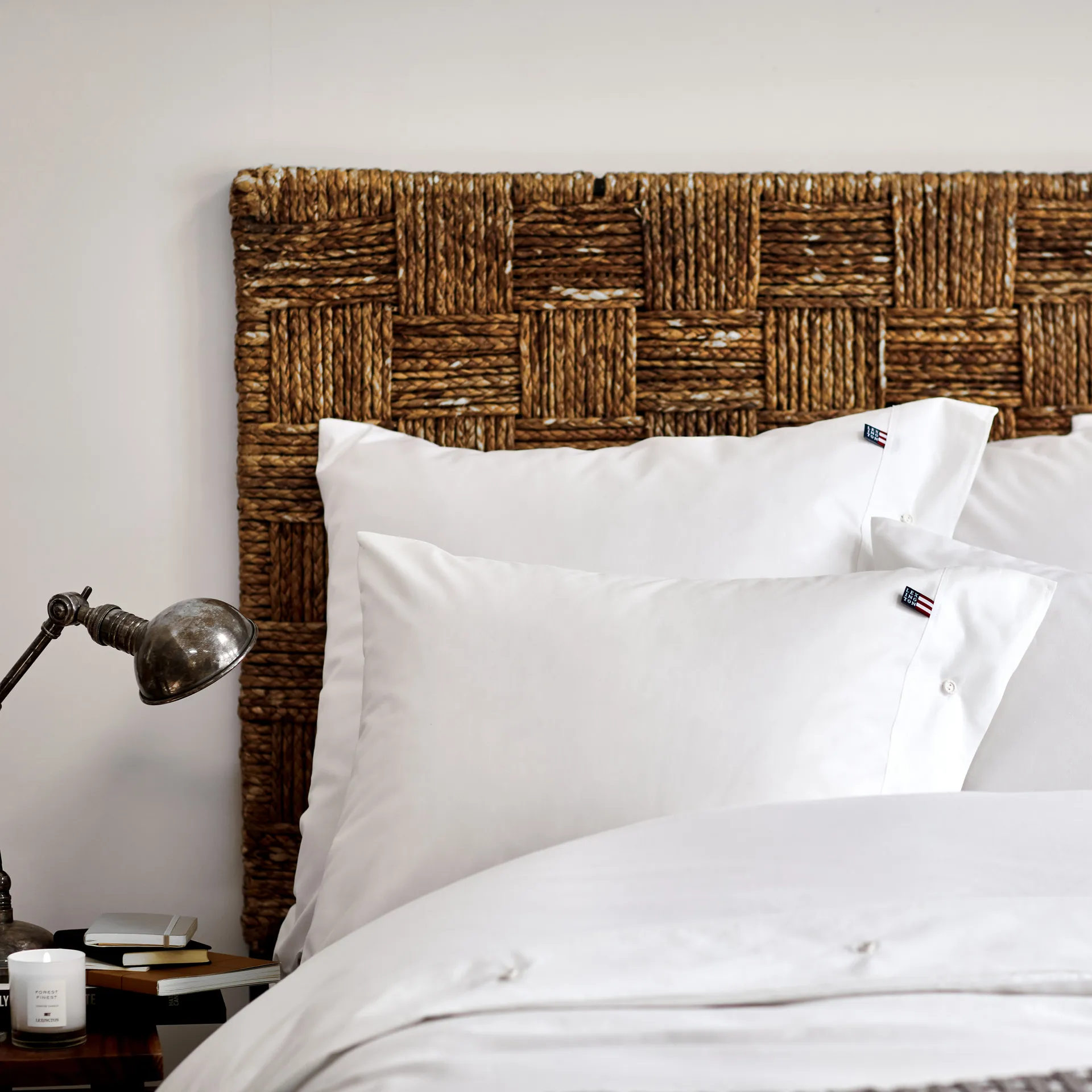 Icons Pin Point pillowcase 50x60 cm, white Lexington