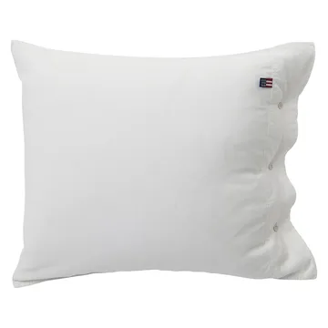 Icons Poplin pillowcase 65x65 cm - white - Lexington